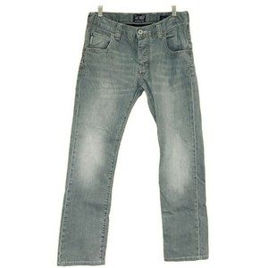 Armani Jeans AJ Jog Slim Fit Six Pocket Jeans Gray